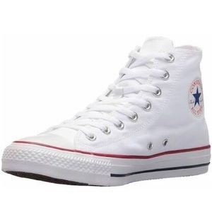 White Converse High tops